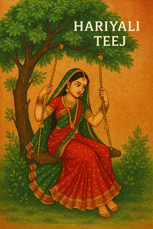 Hariyali Teej Vrat Katha : हरियाली तीज व्रत कथा और तीज पूजा विधि और सामग्री
